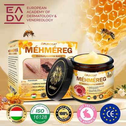 Magyarországról készült és szállított✨🌿PUROSA® Méhméreg Bőrfelújító Krém 🔥 UTOLSÓ NAP – 80% KEDVEZMÉNY🔥