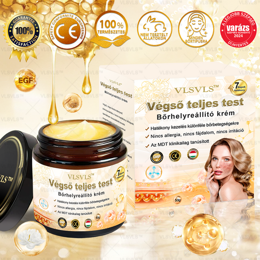 VLSVLS™ Ultimate Teljes Testet Megújító Bőrkrém – (🧑‍⚕️ Szakértők által ajánlott ⚡ Azonnali eredmények 🏆 2024 Olvasók választása díj nyertese)