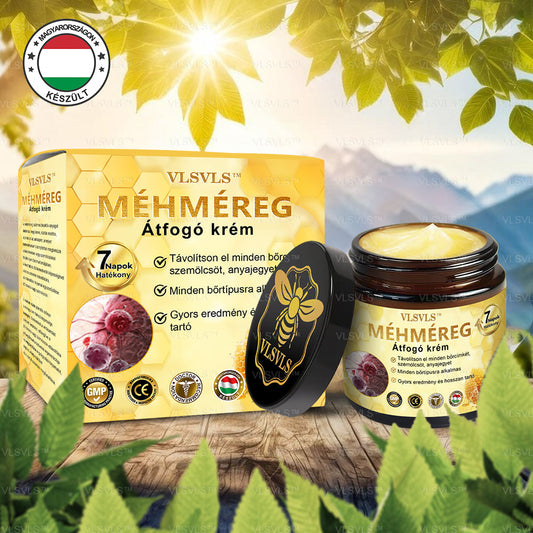 VLSVLS™ Méhméreg Átfogó Krém 🌸 Bőrgyógyászok Által Ajánlott - Különféle bőrproblémák kezelésére