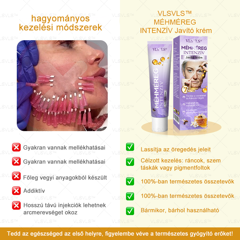 ✨𝑯𝒊𝒗𝒂𝒕𝒂𝒍𝒐𝒔 𝒃𝒐𝒍𝒕: PLTOWE™ Botox méhméreg ránctalanító krém🍀（Az akció utolsó napja: 50% kedvezmény）
