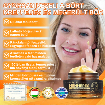 Magyarországról készült és szállított🌸VLSVLS® Méhméreg Bőrfelújító Krém 🔥🔥 UTOLSÓ NAP – 80% KEDVEZMÉNY